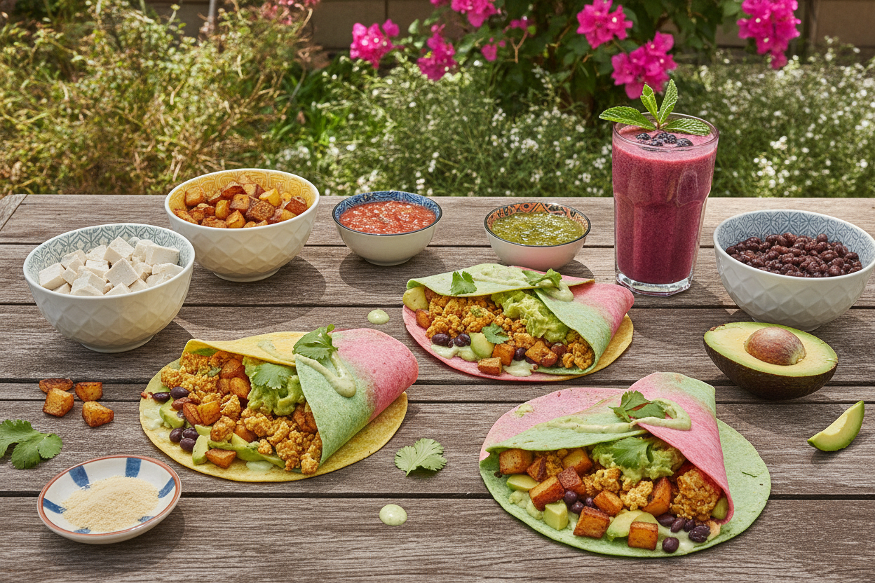 Vegane Breakfast Burritos