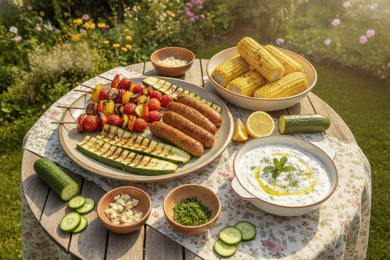 Veganes Tzatziki: Das beste Rezept für die Grillsaison