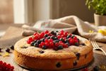 beeren biskuit kuchen