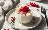 kokos panna cotta