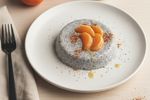 mohn mandarinen pudding