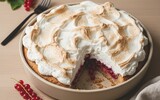 ribiselkuchen mit schneehaube