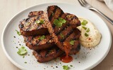 seitan steaks feurige mayo