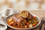 vegane rouladen mit wurzelgemuese