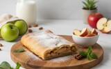 veganer apfelstrudel clever