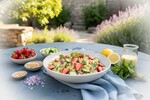veganer couscous salat erdbeeren minze 202605100506