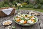 veganer marillen mozzarella salat 202607312003